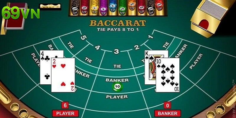 Baccarat - Trò chơi bài may rủi