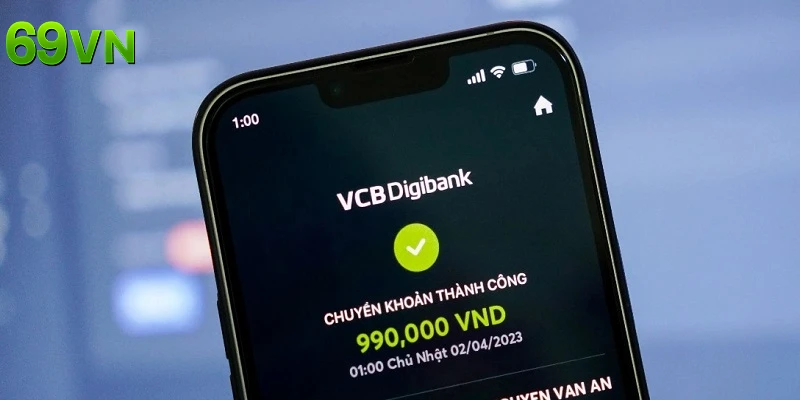 Lưu lại biên lai nạp tiền 69VN