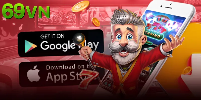 Mở Safari và truy cập trang chủ 69VN để tải app cho iPhone